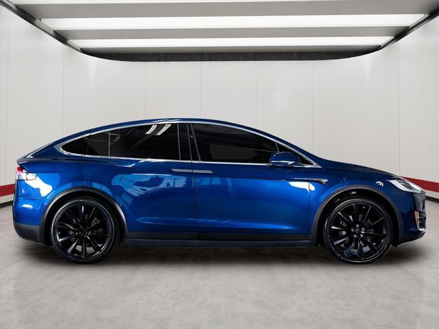 used 2020 Tesla Model X car, priced at $43,999