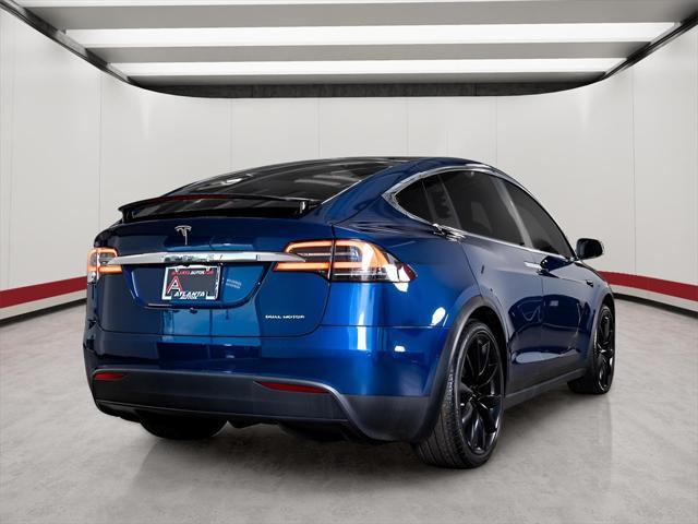 used 2020 Tesla Model X car, priced at $43,999