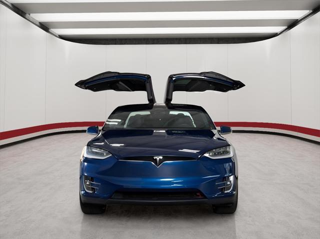 used 2020 Tesla Model X car, priced at $43,999