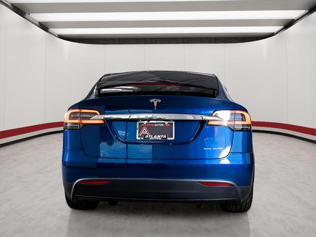 used 2020 Tesla Model X car, priced at $43,999