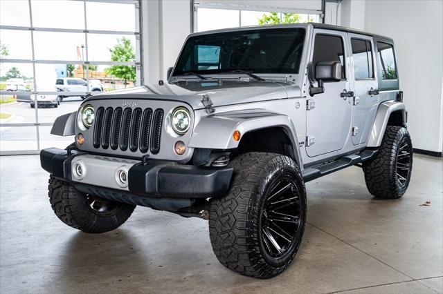 used 2014 Jeep Wrangler Unlimited car, priced at $21,999