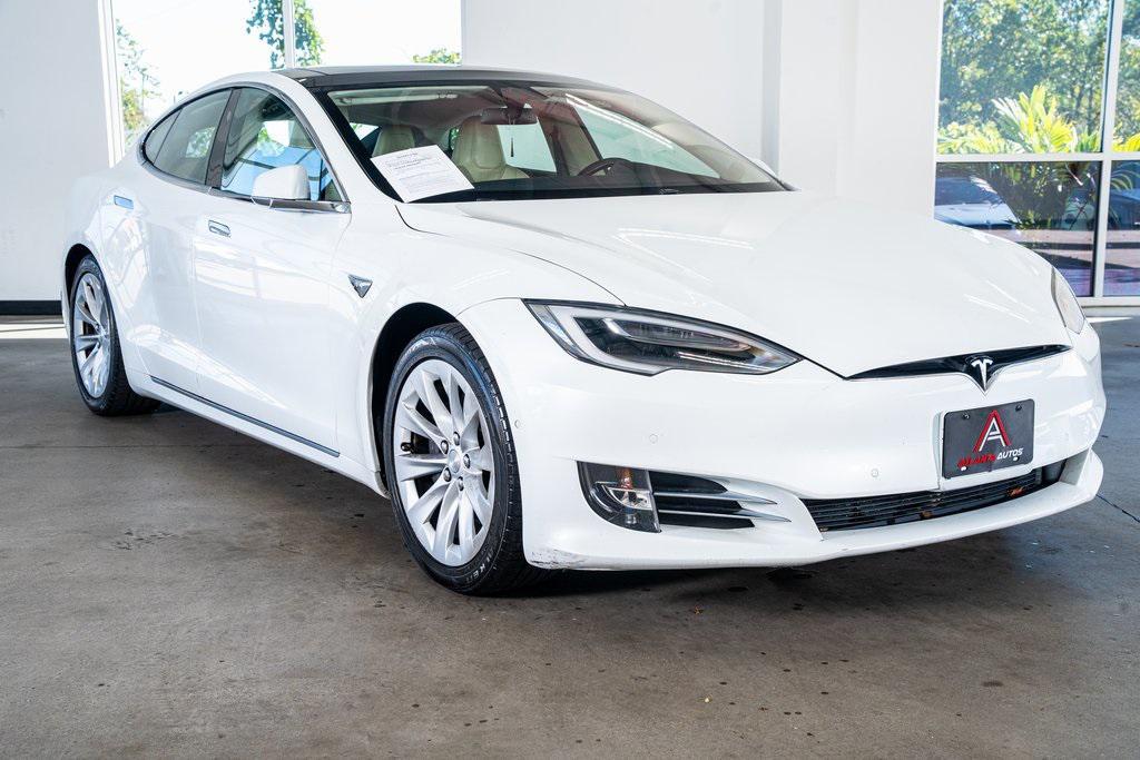 used 2016 Tesla Model S car, priced at $17,999