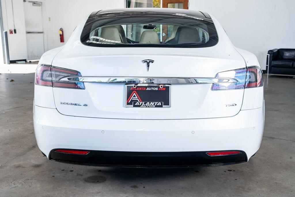 used 2016 Tesla Model S car, priced at $17,999