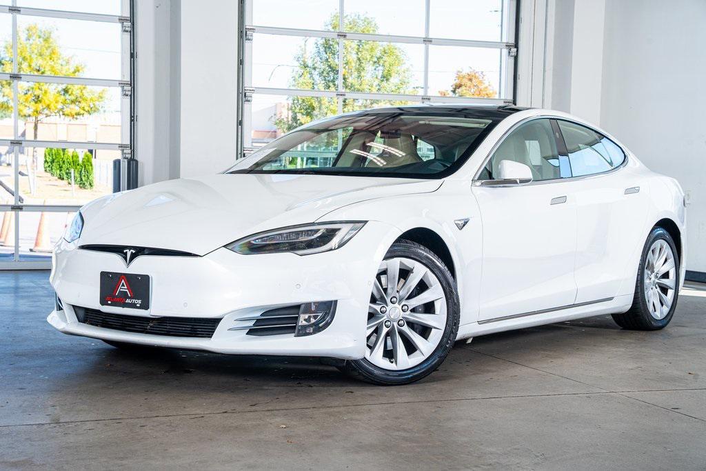 used 2016 Tesla Model S car, priced at $17,999