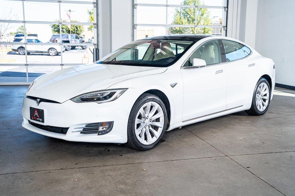 used 2016 Tesla Model S car, priced at $17,999