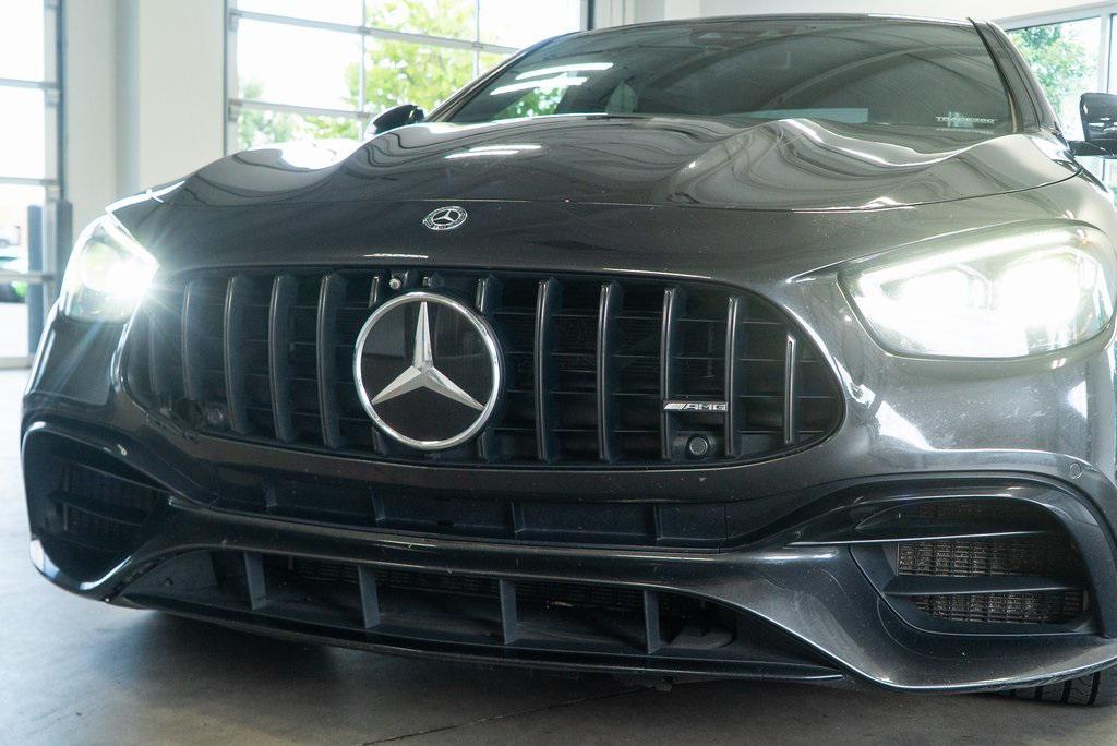 used 2021 Mercedes-Benz AMG E 63 car, priced at $76,999