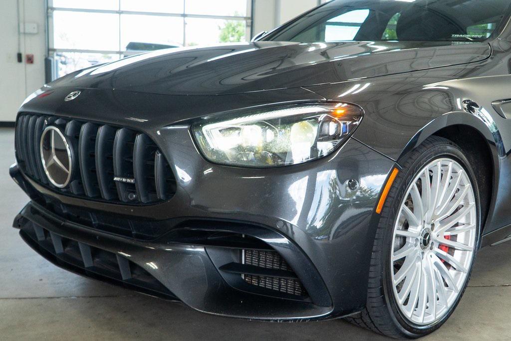 used 2021 Mercedes-Benz AMG E 63 car, priced at $76,999