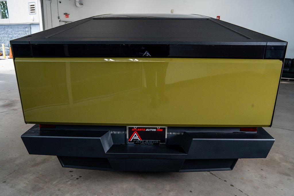 used 2025 Tesla Cybertruck car, priced at $76,999