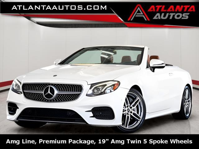 used 2018 Mercedes-Benz E-Class car, priced at $33,999