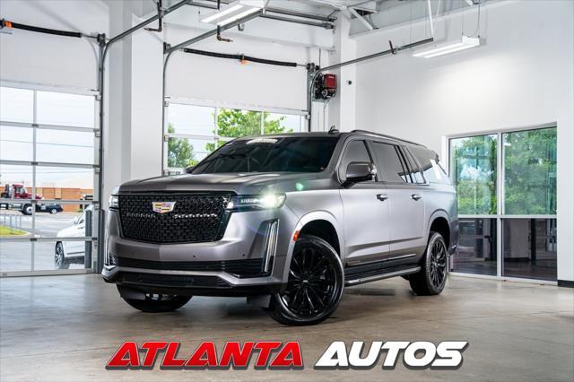 used 2022 Cadillac Escalade ESV car, priced at $124,995