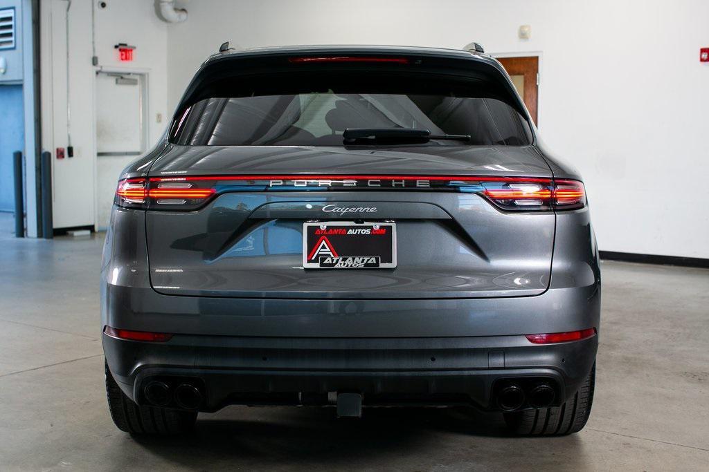 used 2022 Porsche Cayenne car, priced at $53,999