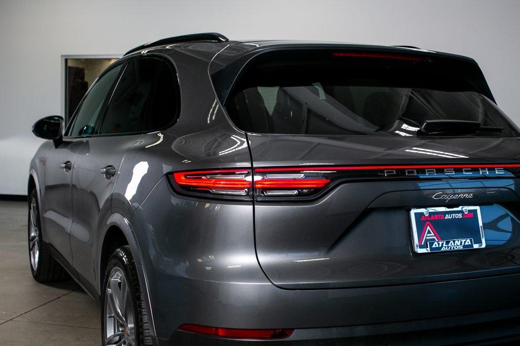 used 2022 Porsche Cayenne car, priced at $53,999