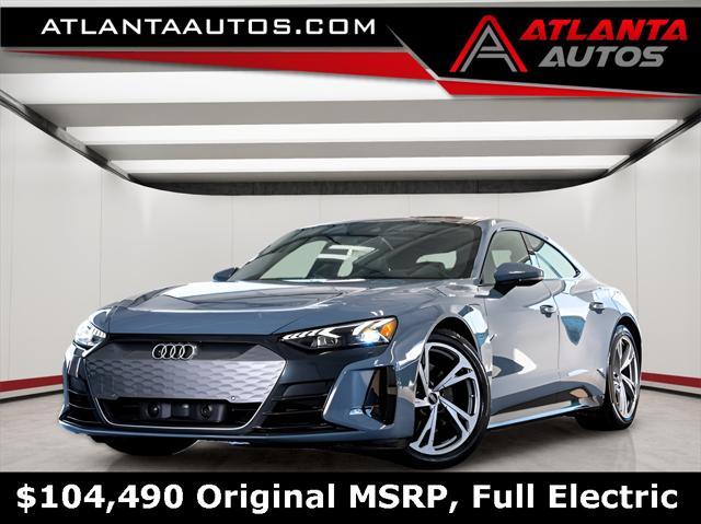 used 2022 Audi e-tron GT car, priced at $53,999