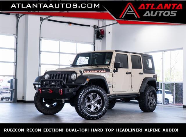 used 2018 Jeep Wrangler JK Unlimited car, priced at $33,999