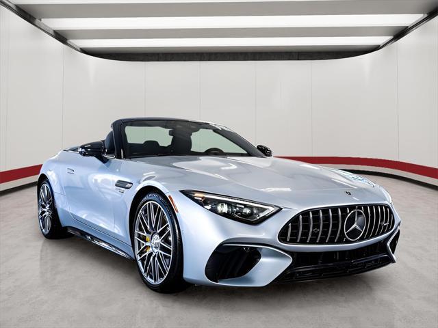 used 2022 Mercedes-Benz AMG SL 55 car, priced at $85,999