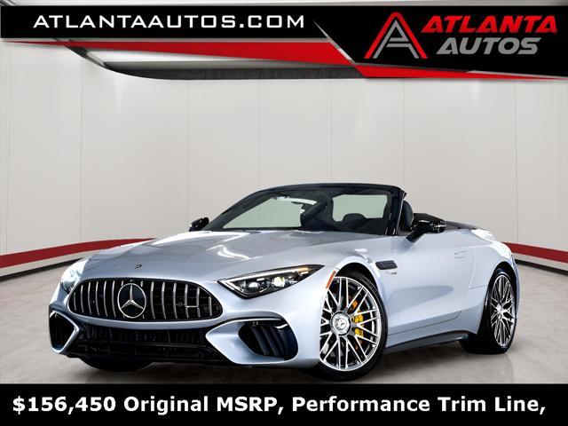 used 2022 Mercedes-Benz AMG SL 55 car, priced at $85,999