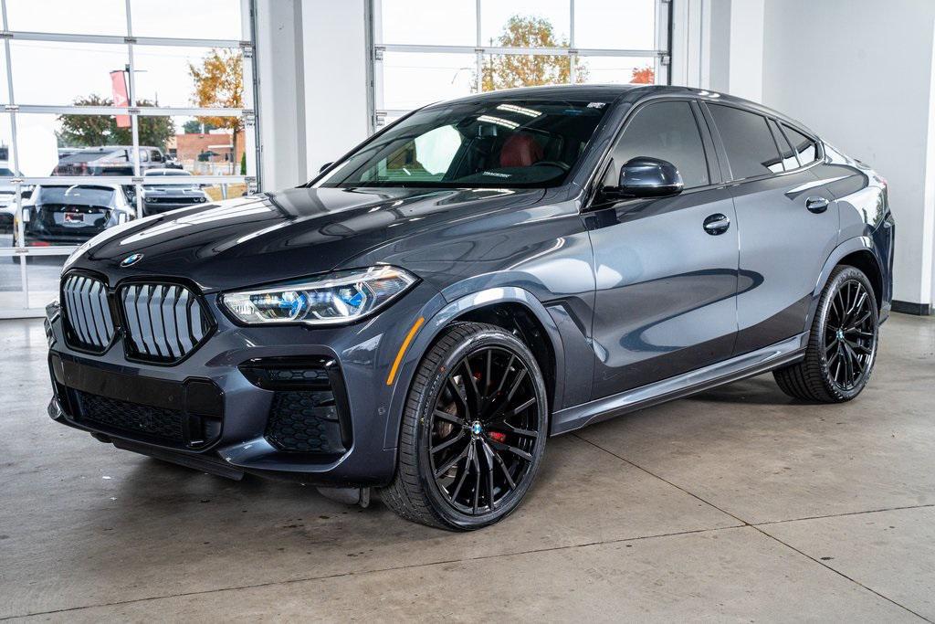 used 2022 BMW X6 car, priced at $49,999