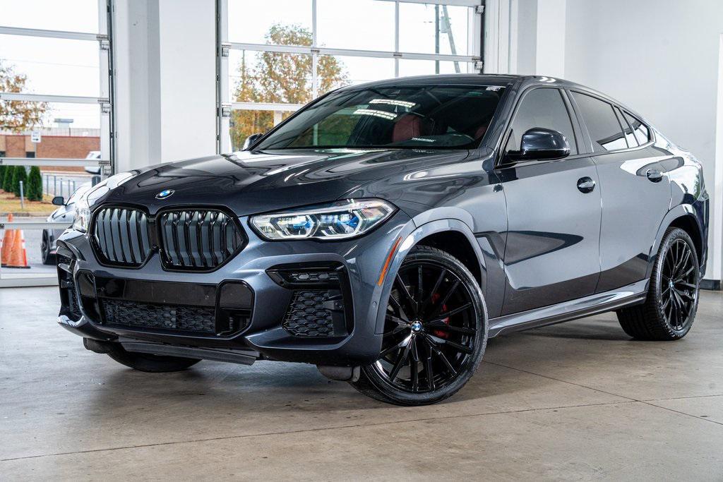 used 2022 BMW X6 car, priced at $49,999