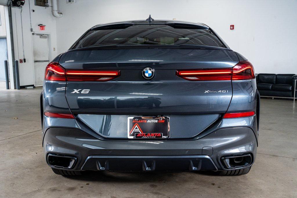 used 2022 BMW X6 car, priced at $49,999
