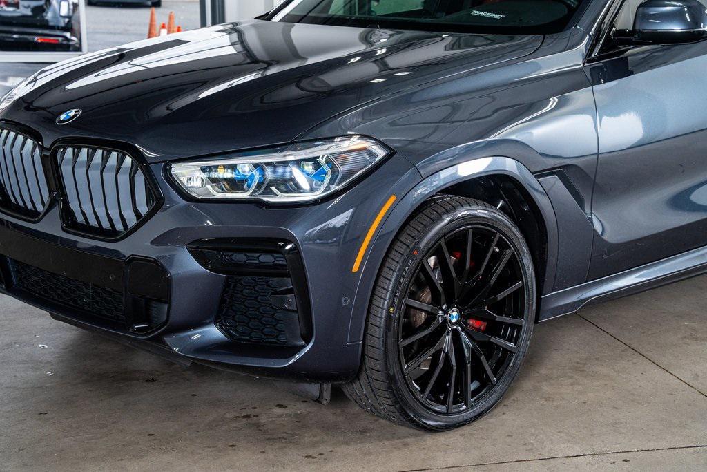 used 2022 BMW X6 car, priced at $49,999
