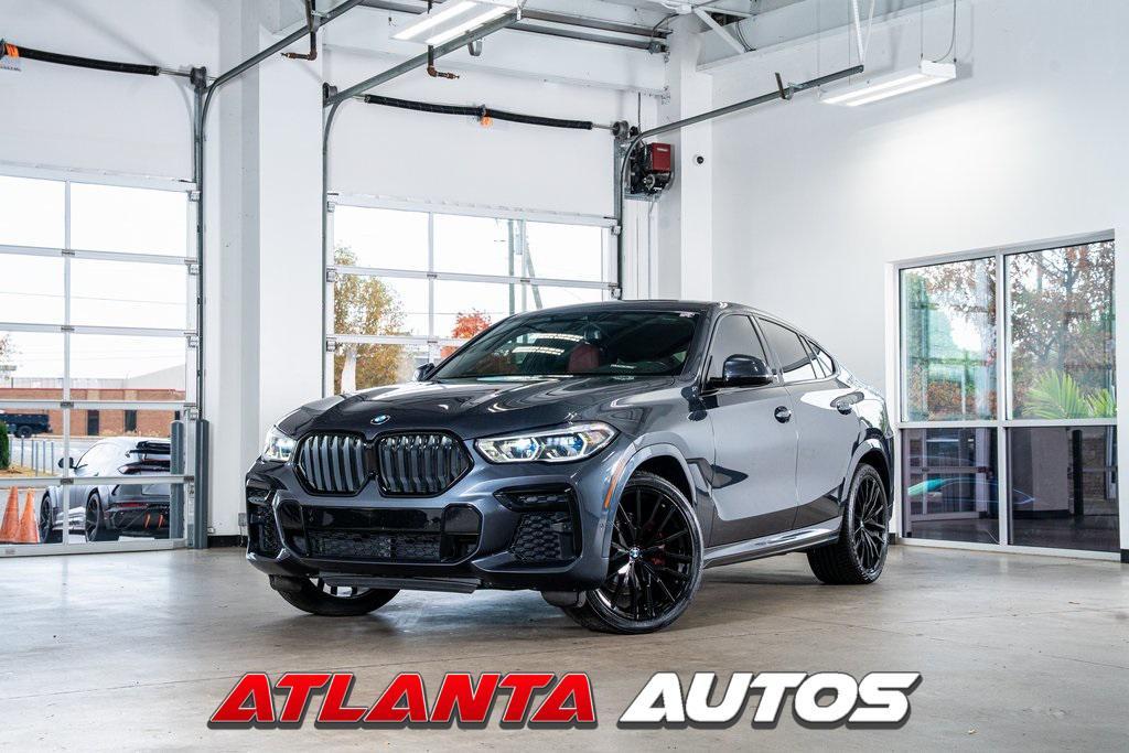 used 2022 BMW X6 car, priced at $49,999