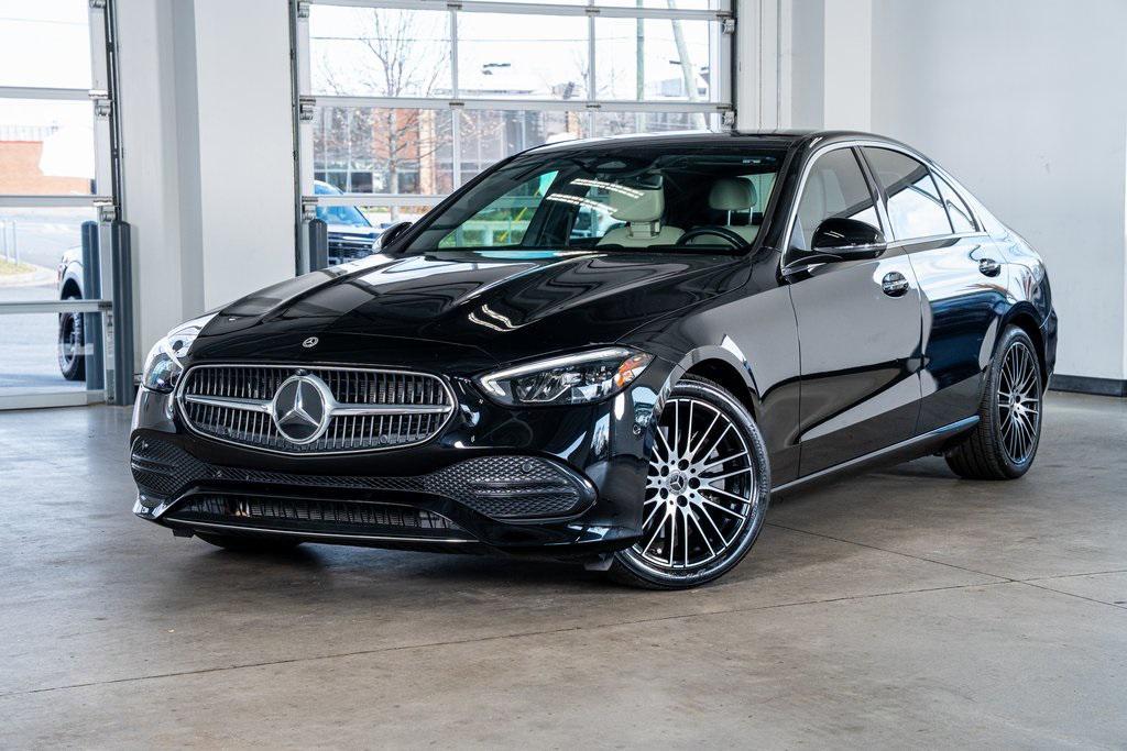 used 2023 Mercedes-Benz C-Class car, priced at $35,999