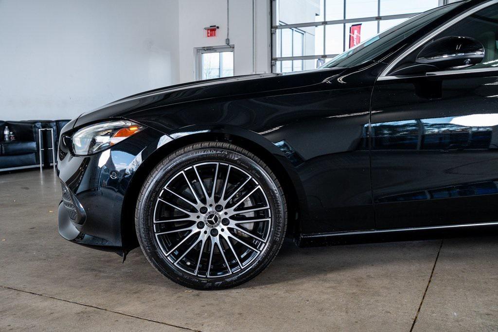 used 2023 Mercedes-Benz C-Class car, priced at $35,999