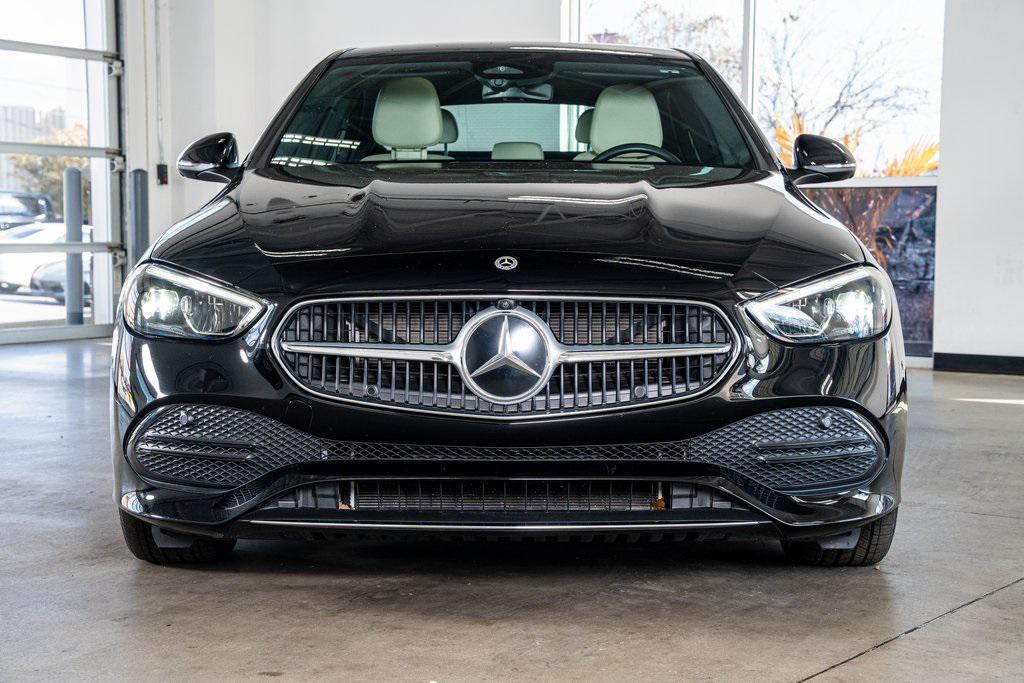 used 2023 Mercedes-Benz C-Class car, priced at $35,999