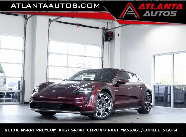 used 2022 Porsche Taycan Cross Turismo car, priced at $76,999
