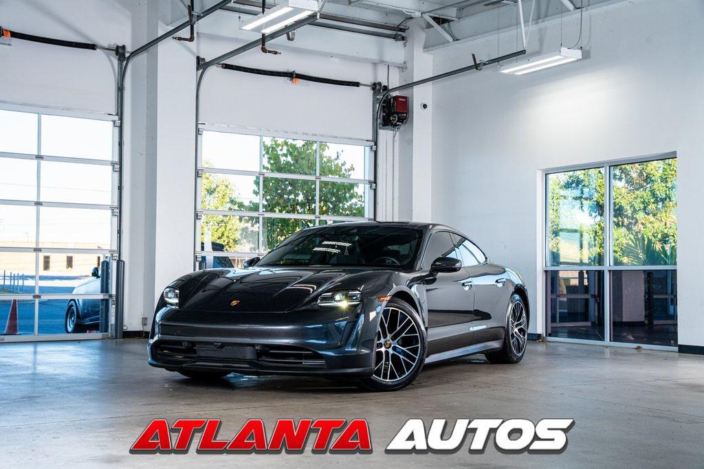 used 2021 Porsche Taycan car, priced at $49,999