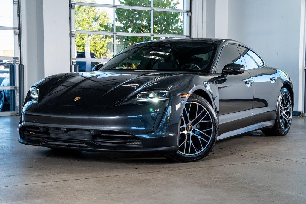 used 2021 Porsche Taycan car, priced at $49,999