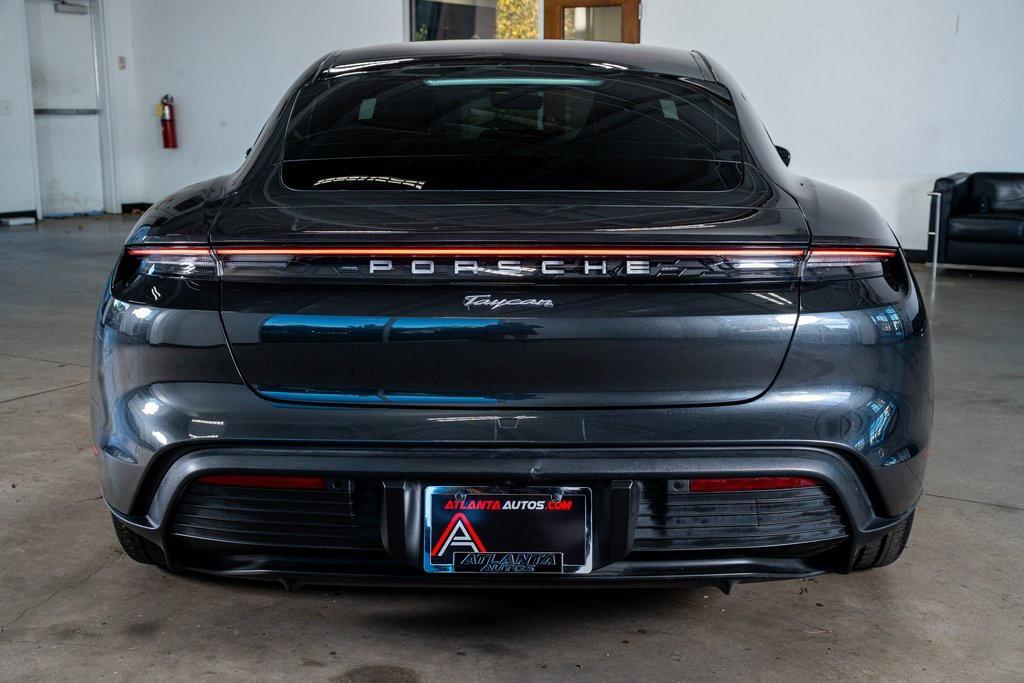 used 2021 Porsche Taycan car, priced at $49,999