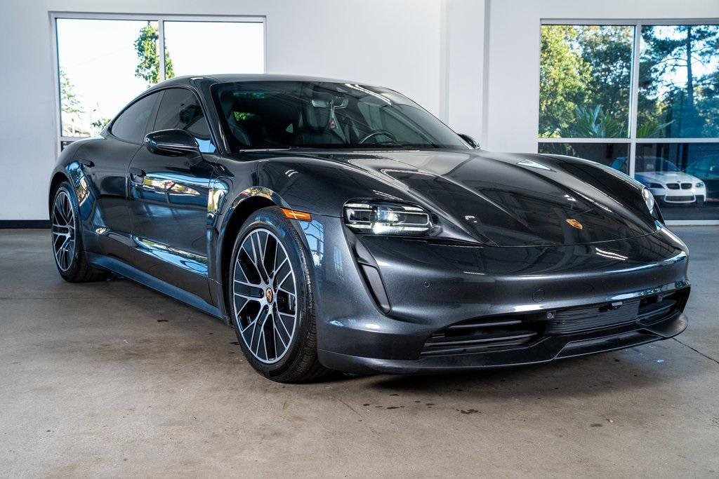 used 2021 Porsche Taycan car, priced at $49,999