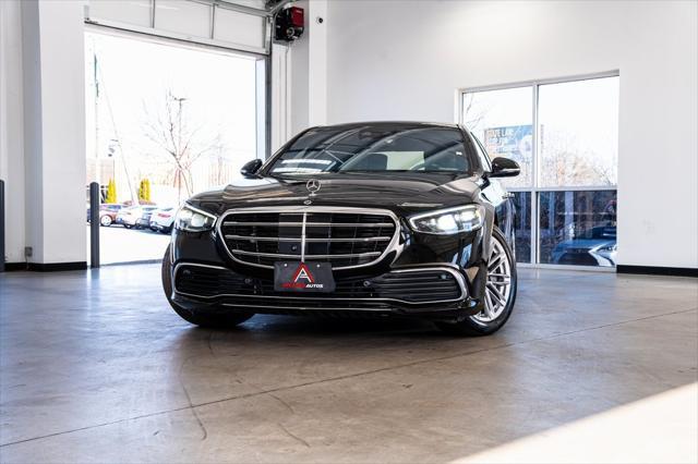 used 2021 Mercedes-Benz S-Class car, priced at $67,999