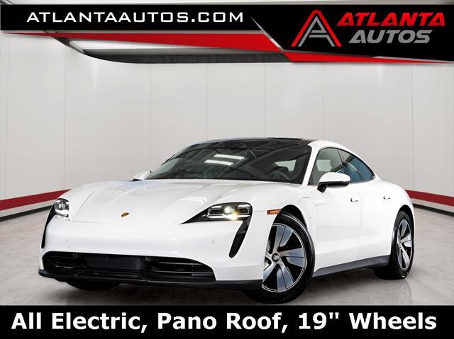 used 2021 Porsche Taycan car, priced at $54,999