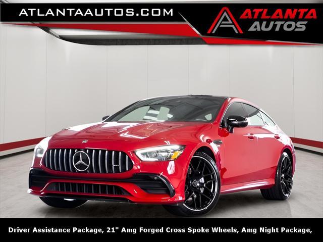 used 2021 Mercedes-Benz AMG GT car, priced at $67,999