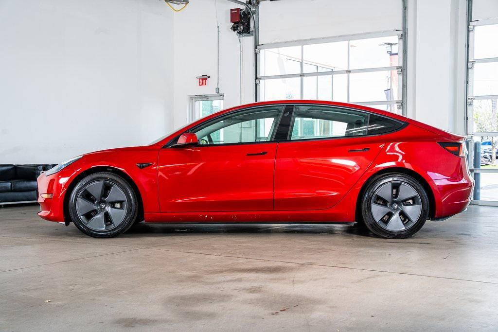 used 2021 Tesla Model 3 car, priced at $23,999