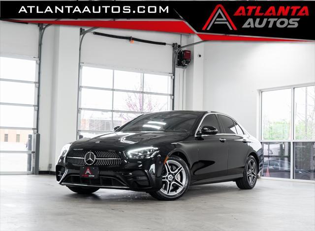 used 2021 Mercedes-Benz E-Class car, priced at $48,999