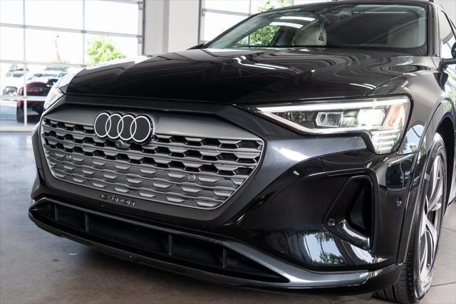 used 2024 Audi Q8 e-tron car, priced at $46,999