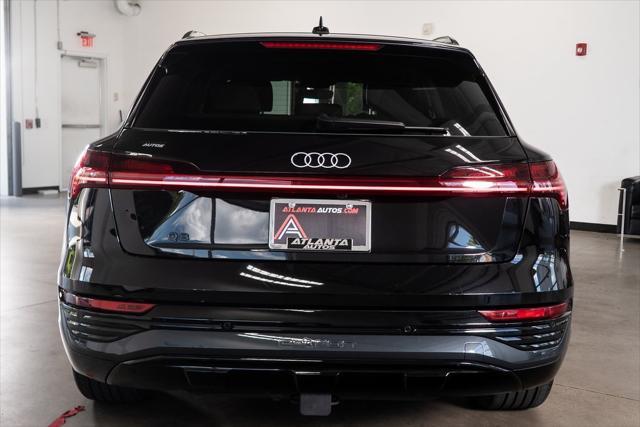 used 2024 Audi Q8 e-tron car, priced at $46,999