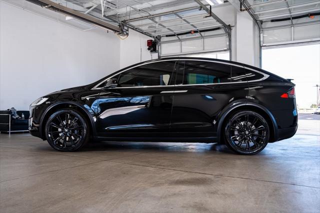 used 2020 Tesla Model X car, priced at $36,995