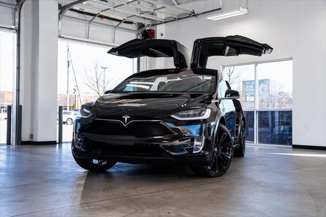 used 2020 Tesla Model X car, priced at $36,995