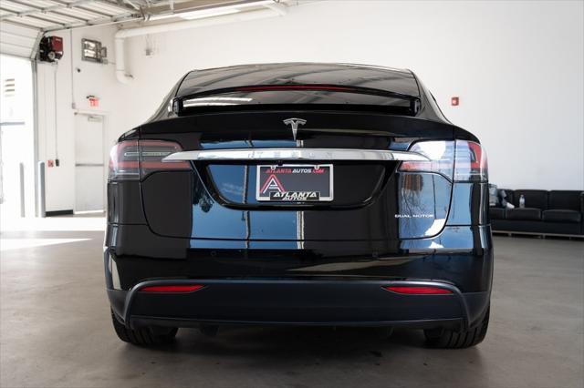 used 2020 Tesla Model X car, priced at $36,995