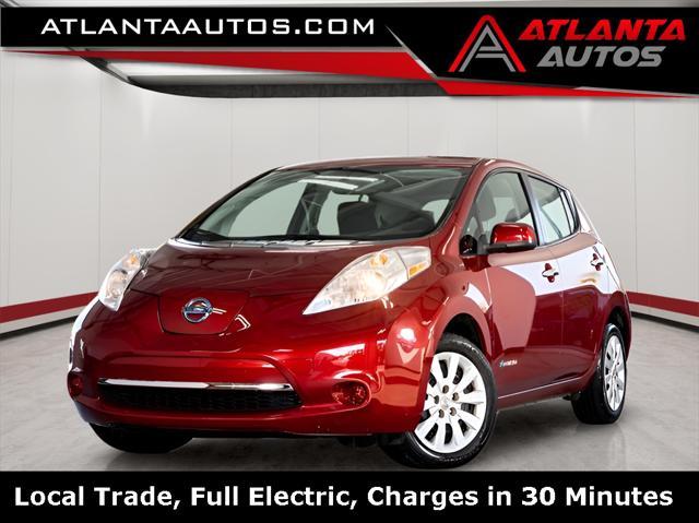 used 2015 Nissan Leaf car, priced at $6,995