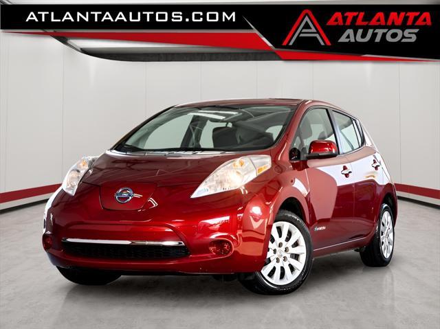 used 2015 Nissan Leaf car, priced at $7,495