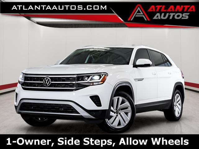 used 2021 Volkswagen Atlas Cross Sport car, priced at $27,999