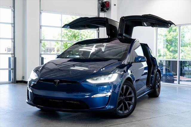 used 2022 Tesla Model X car, priced at $80,999