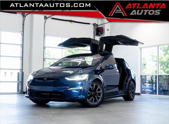 used 2022 Tesla Model X car, priced at $80,999