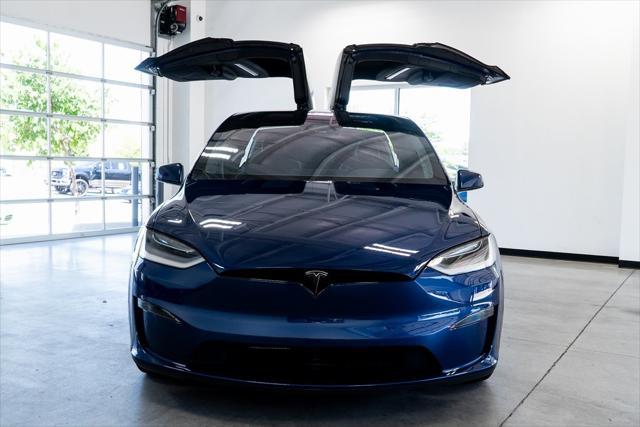 used 2022 Tesla Model X car, priced at $80,999