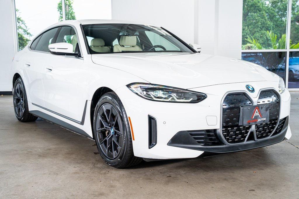 used 2022 BMW i4 Gran Coupe car, priced at $32,999